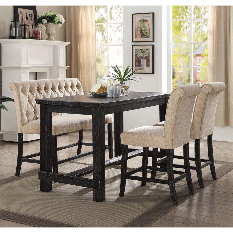 Greyleigh™ Rockport 2 Person Counter Height Dining Set & Reviews